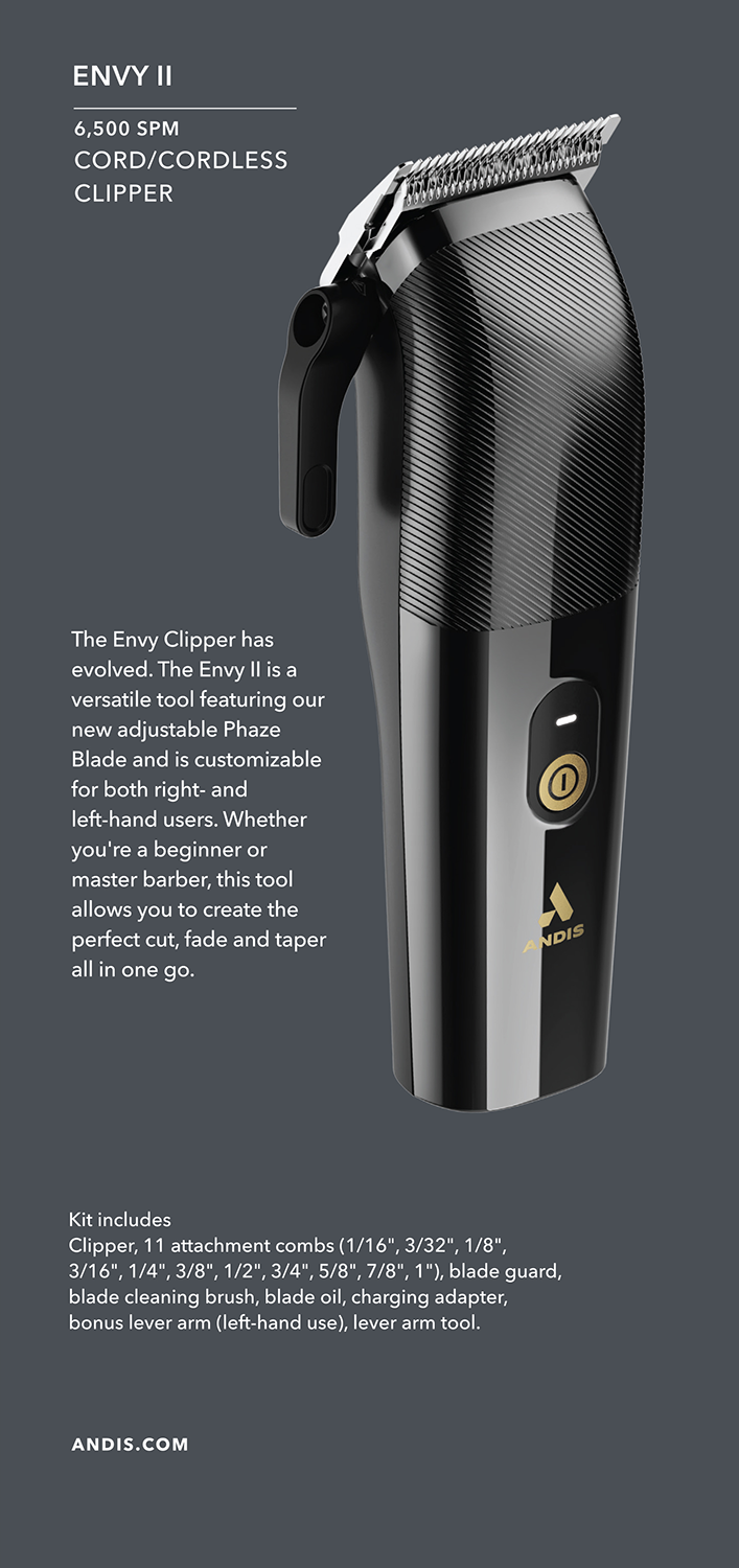 Andis Envy ll Black Clipper