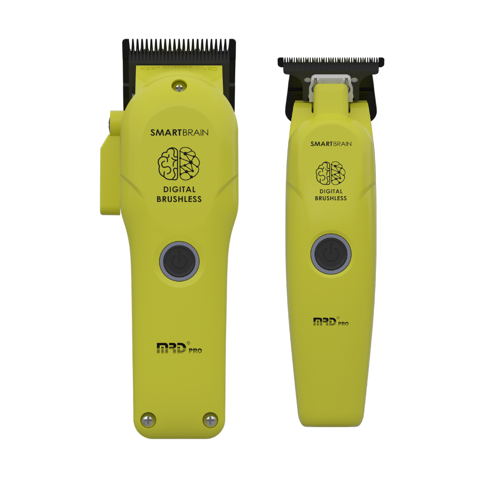 MRD Pro Precision Smart Brain Digital Brushless Clipper and Trimmer - Green