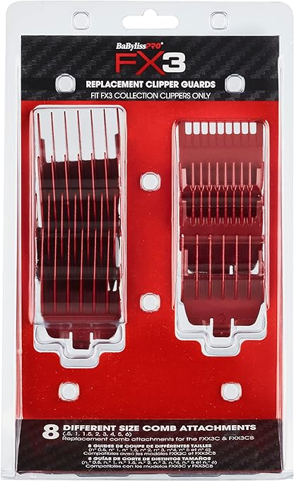 BaBylissPRO FX3 Clipper Guards Comb Set