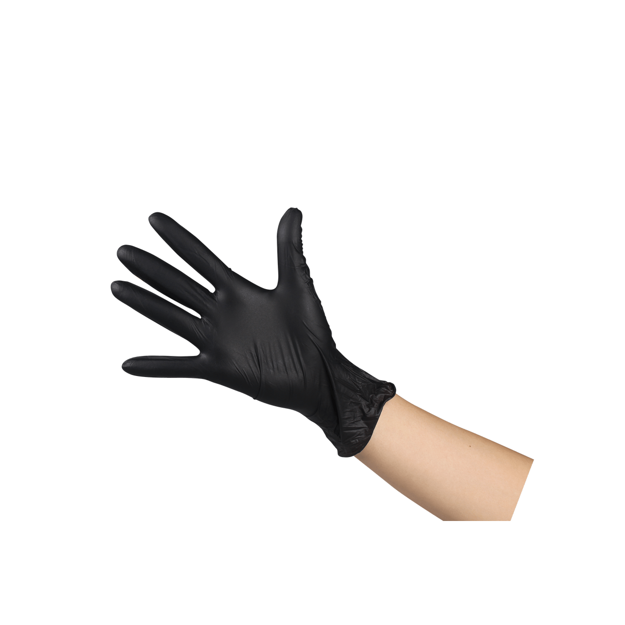 JRL Black Nitrile Gloves