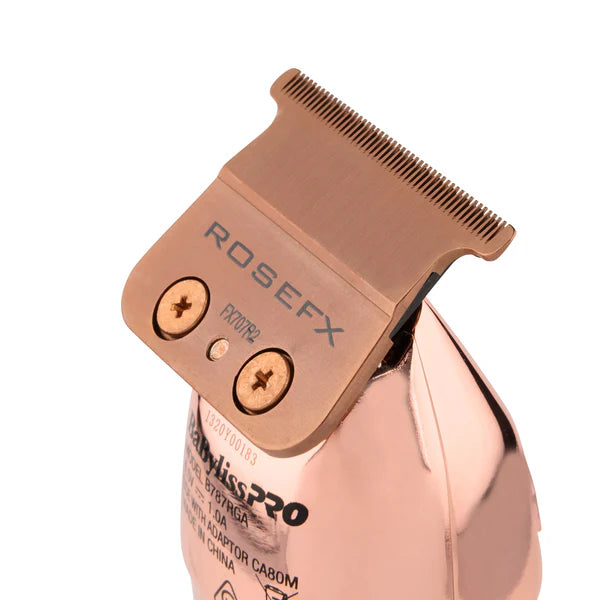 BabylissPRO RoseFX Lithium Hair Clipper, Trimmer and FX02 Double Foil Shaver Bundle