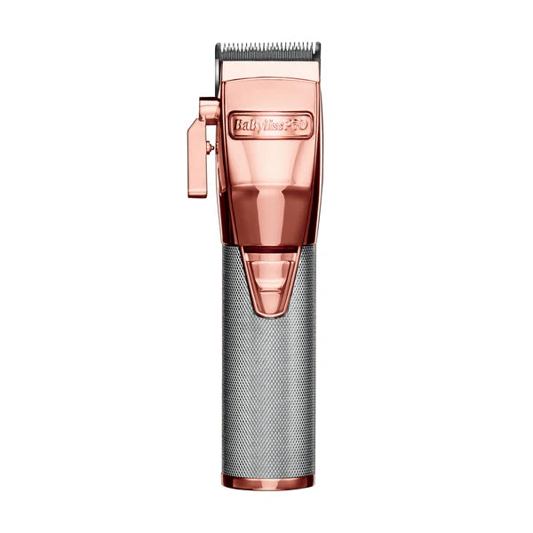 BabylissPRO RoseFX Lithium Hair Clipper, Trimmer and FX02 Double Foil Shaver Bundle