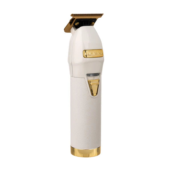 BabylissPRO WhiteFX Skeleton Lithium Hair Trimmer and Gold FX02 Double Foil Shaver