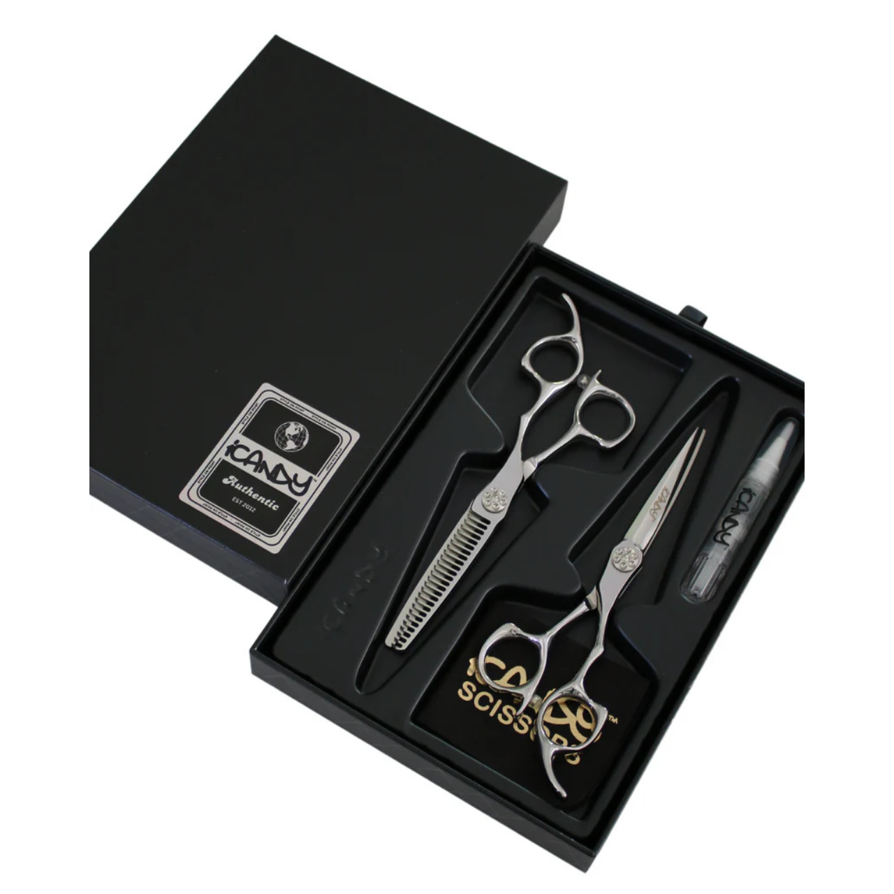 iCandy ALL STAR Silver VG10 Scissor & Thinner Bundle Limited Edition