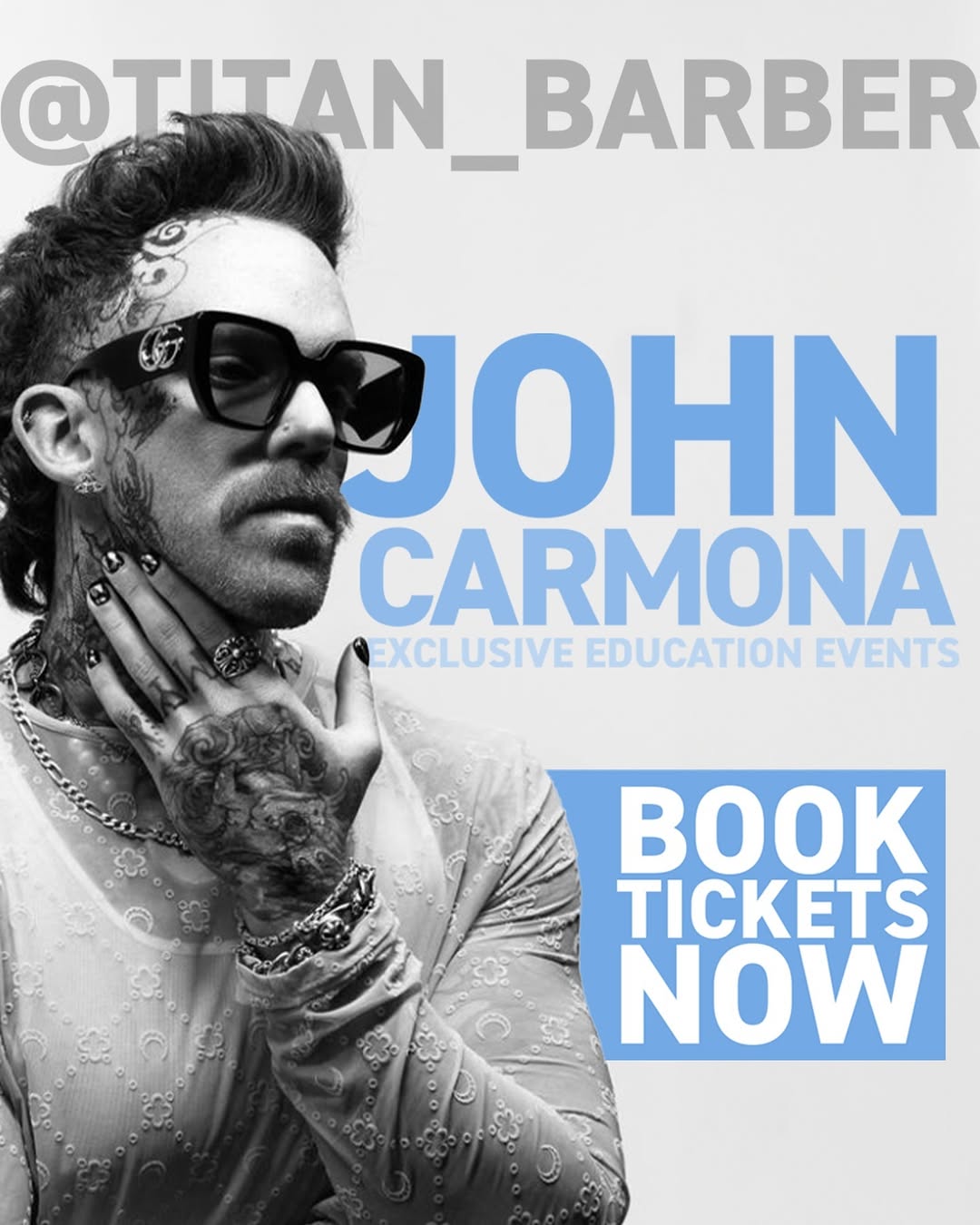John Carmona aka @Titan_Barber | Exclusive Hands On Workshop