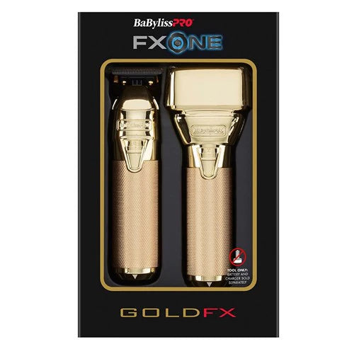 BaBylissPRO FXOne GoldFX Trimmer Shaver Duo