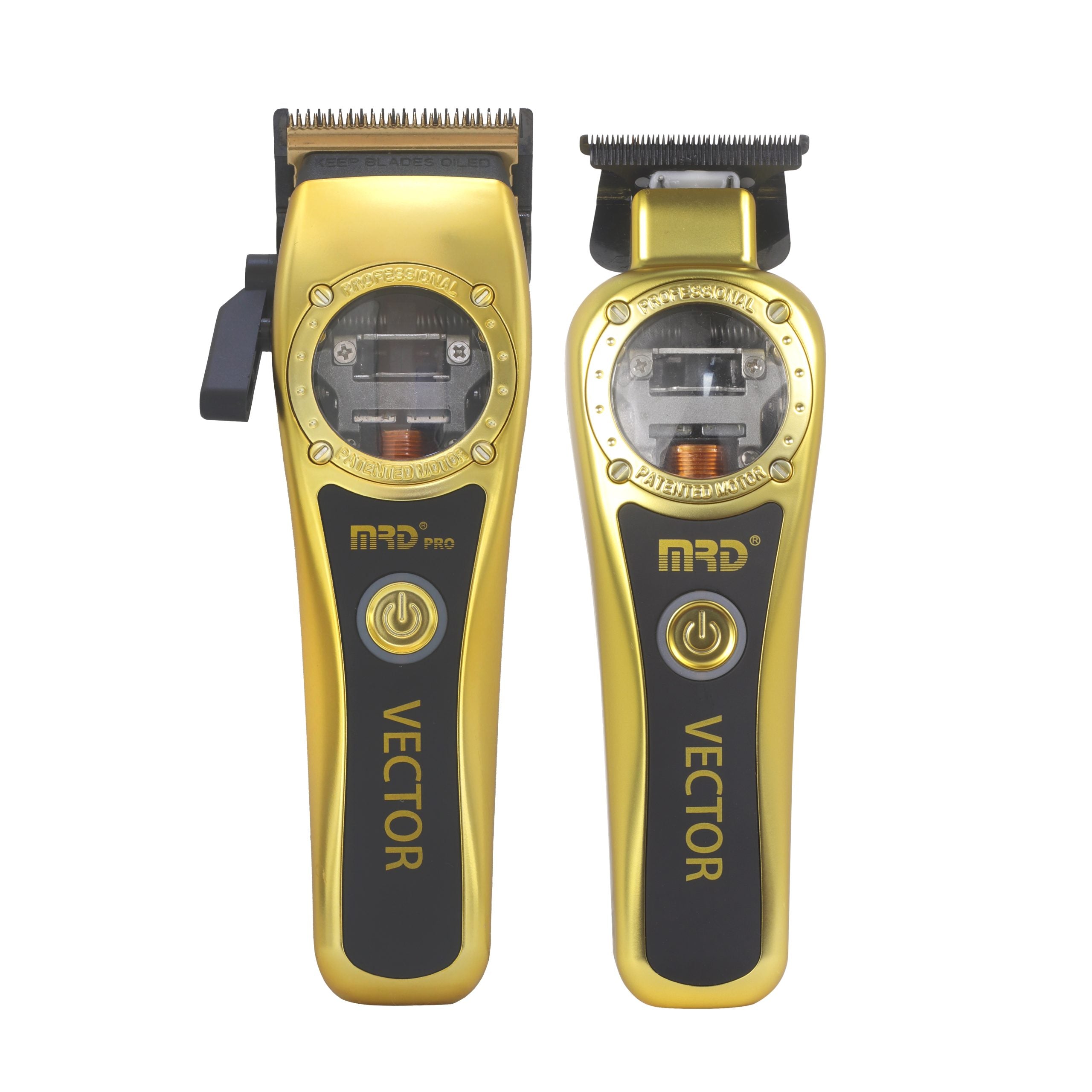 MRD Pro Elite Edition Vector Clipper & Trimmer Duo – Gold