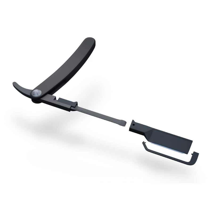 Click & Clean Straight Razor Handle