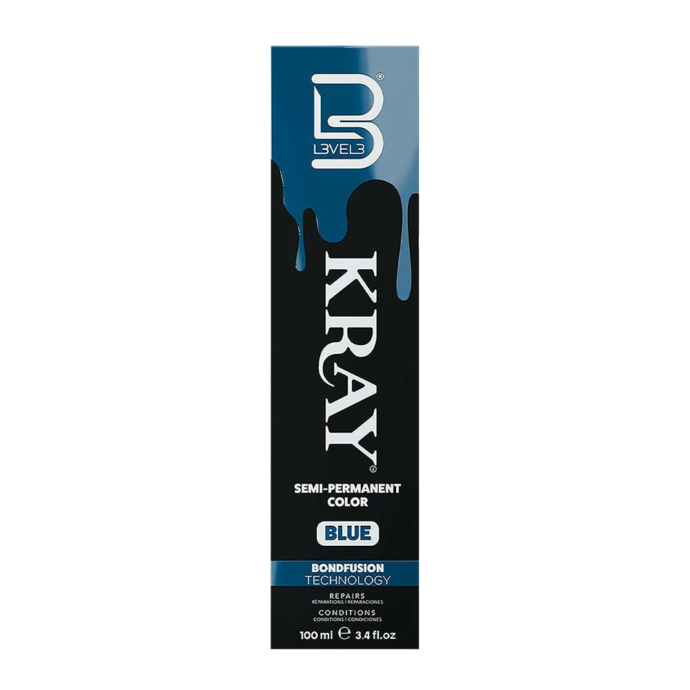 Level 3 Kray Semi Permanent Colour Blue - 100ml
