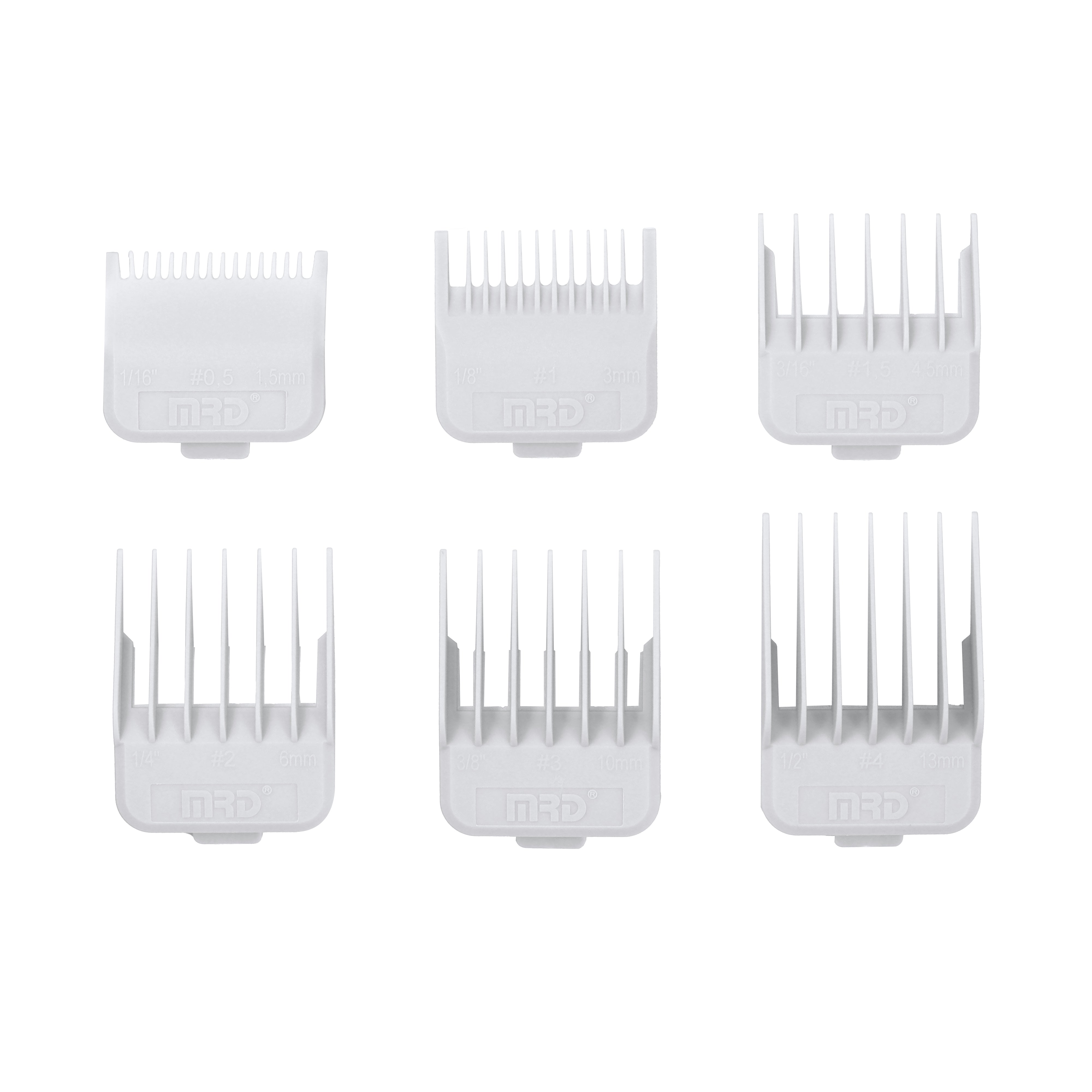 MRD Pro Magnetic Clipper Guards - White