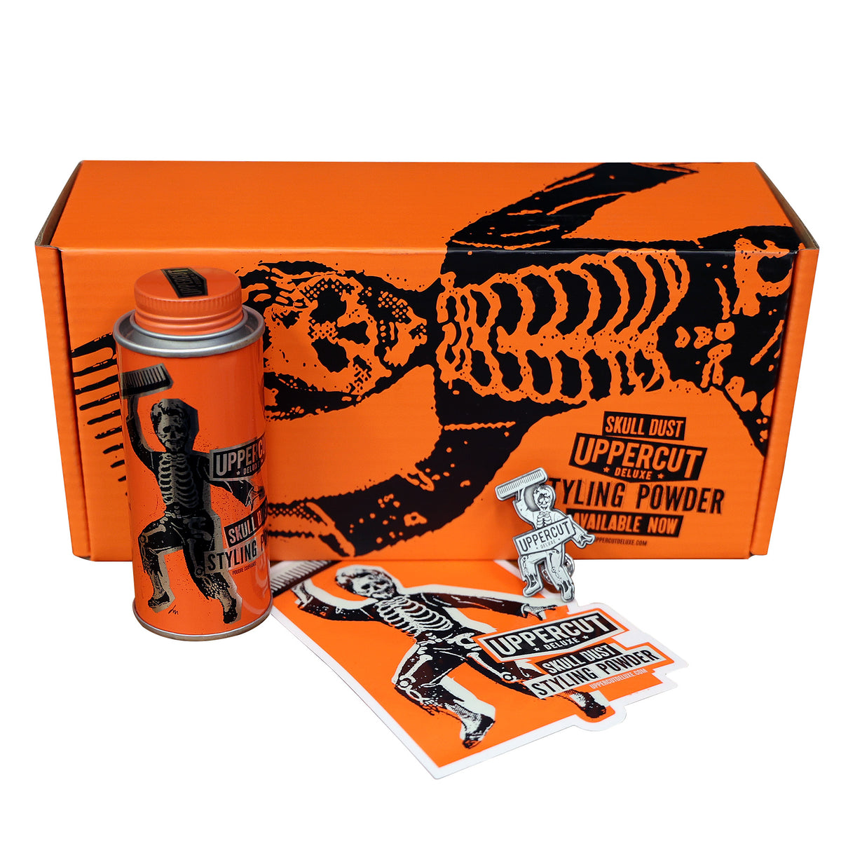 Uppercut Deluxe Skull Dust Styling Powder Collector's Edition
