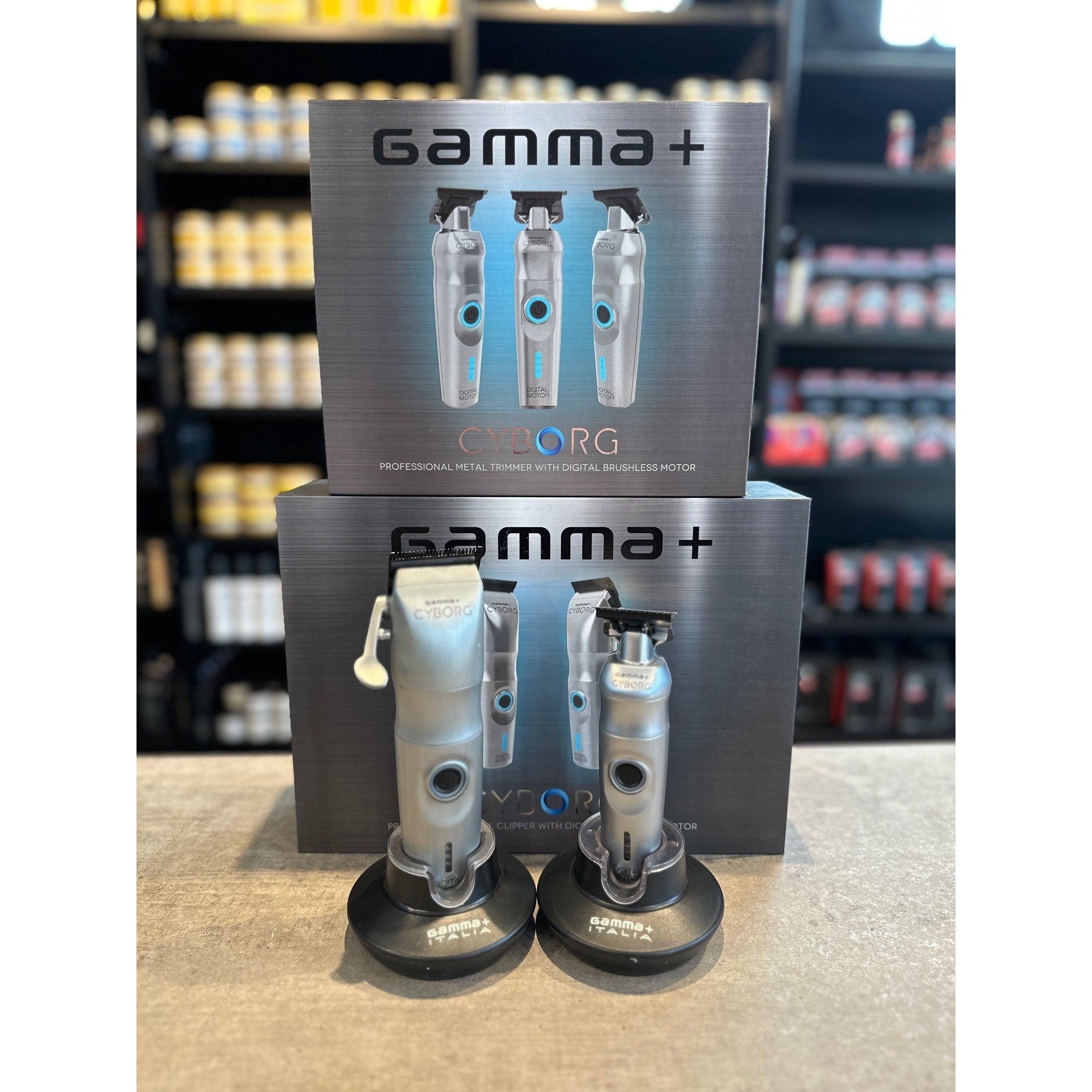 Gamma+ Cyborg Clipper & Trimmer Duo