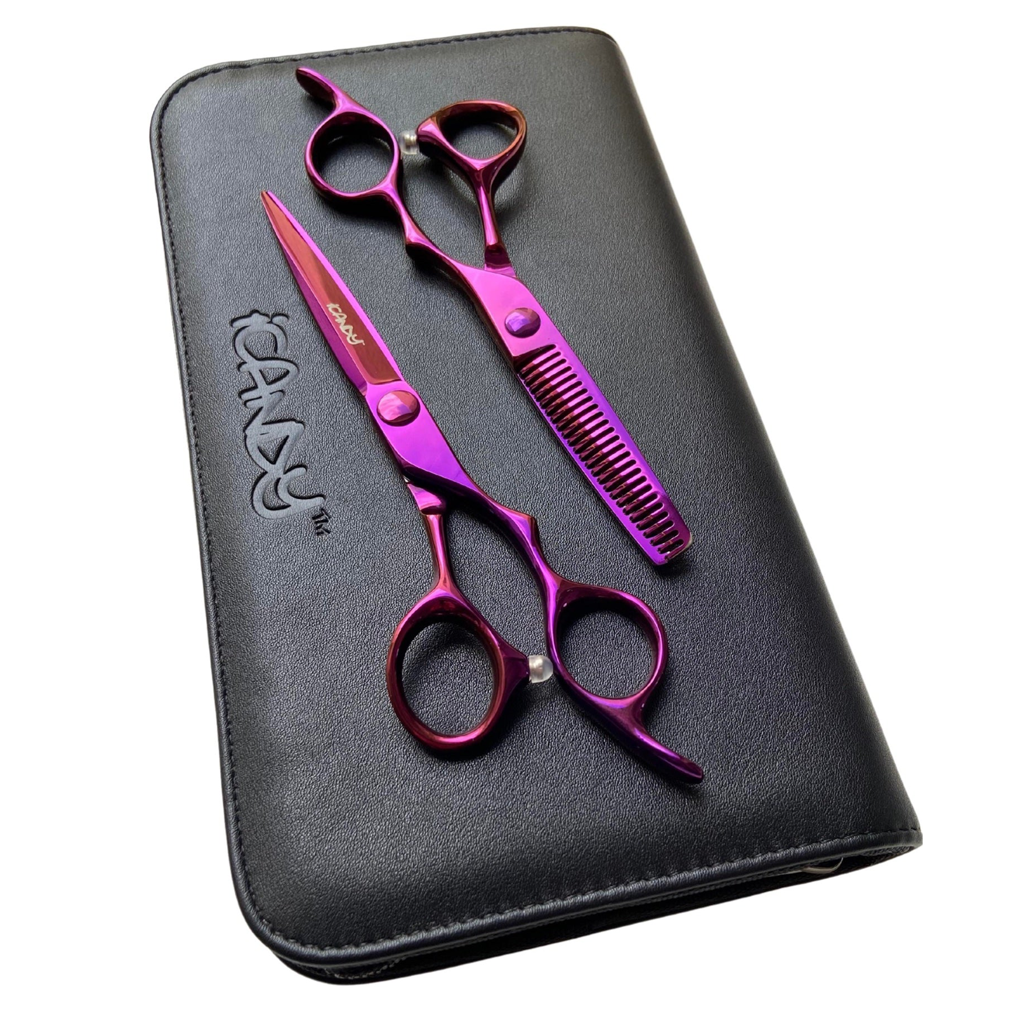 iCandy ELECTRO Ultra Pink VG10 Scissor & Thinner Bundle