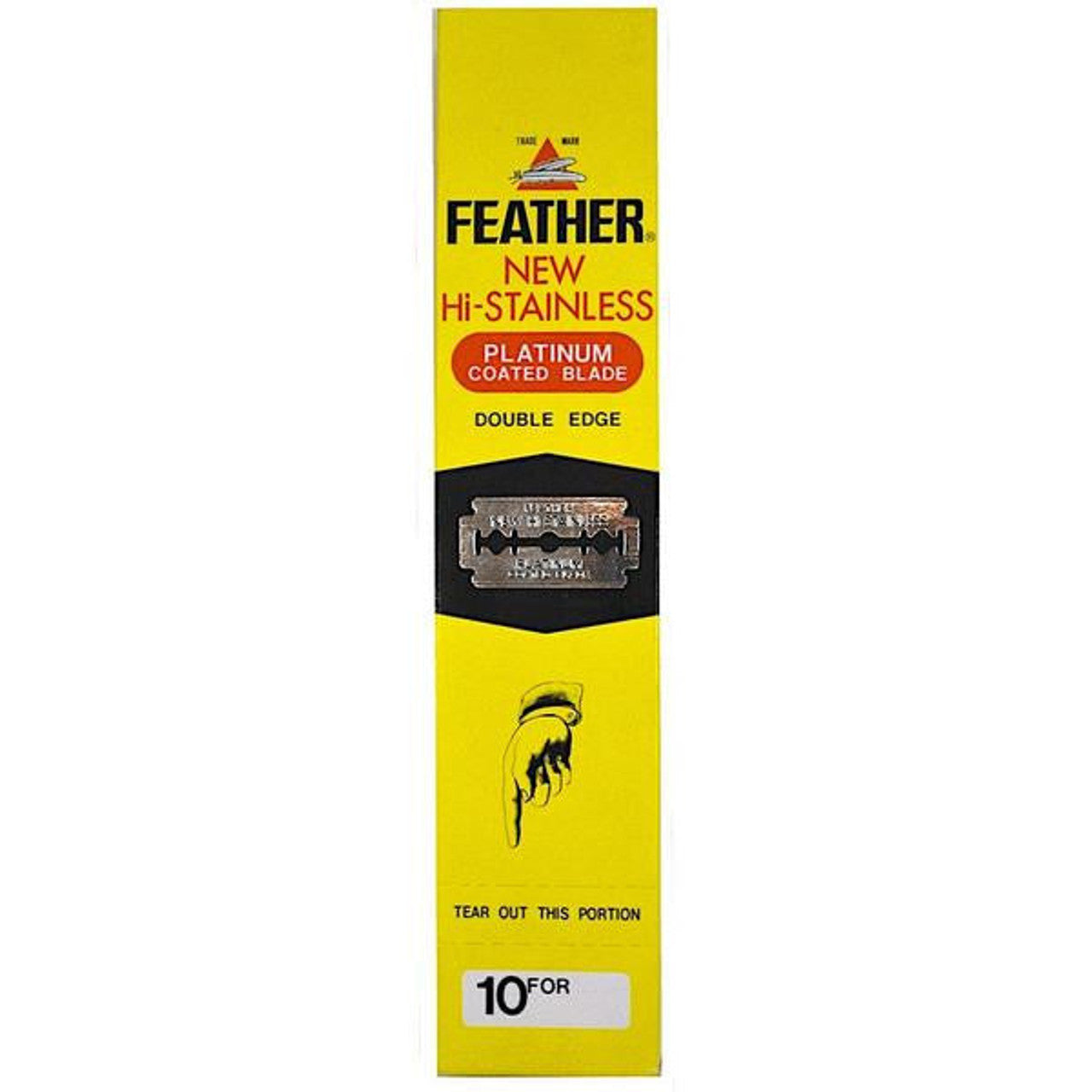 Feather Double Sided Razor Blades 100 Pack