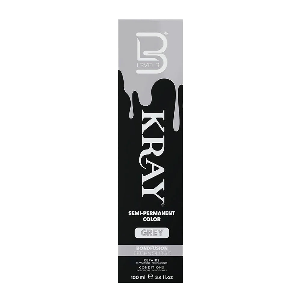 Level 3 Kray Semi Permanent Colour Grey - 100ml