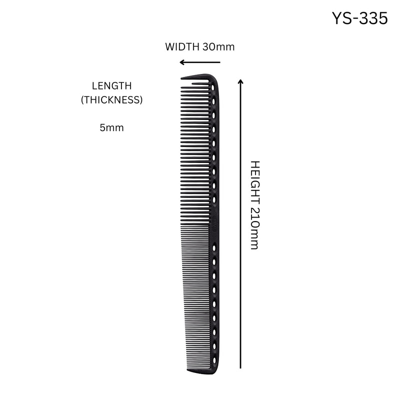 YS Park 335 Long Fine Tooth Cutting Comb