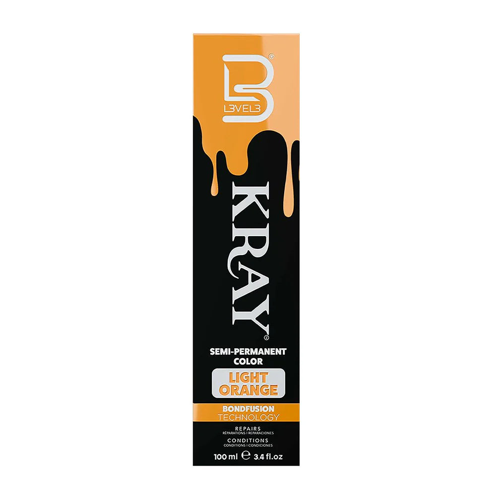 Level 3 Kray Semi Permanent Colour Light Orange - 100ml