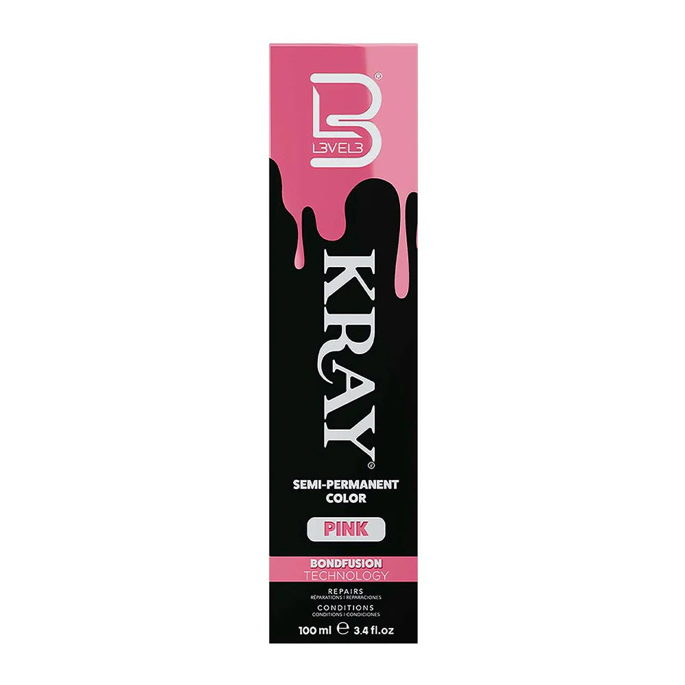 Level 3 Kray Semi Permanent Colour Pink - 100ml