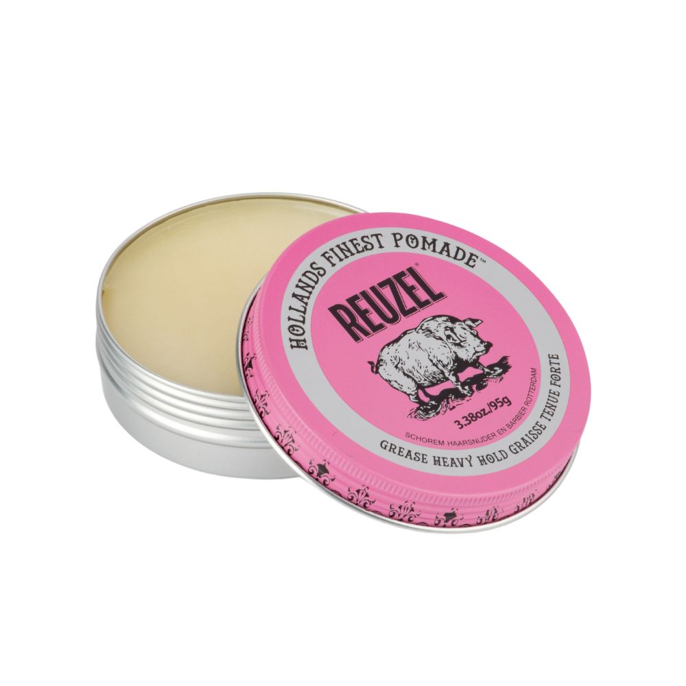 Pink Heavy Hold Grease Pomade