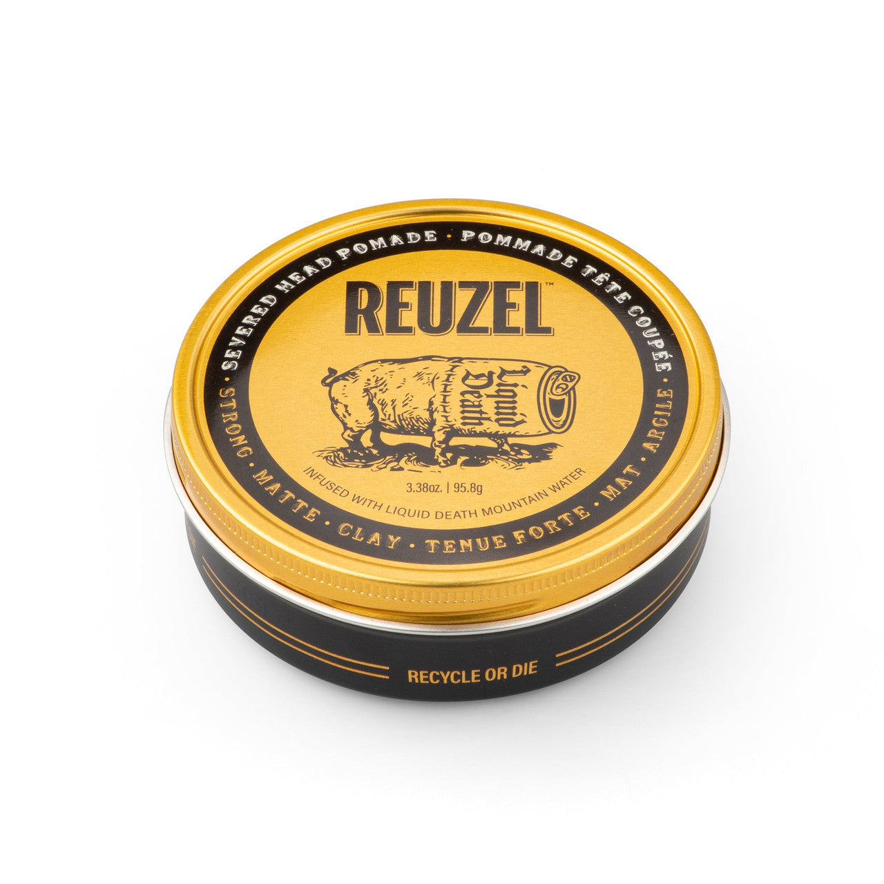 Reuzel Liquid Death Severed Head Clay Pomade 95g