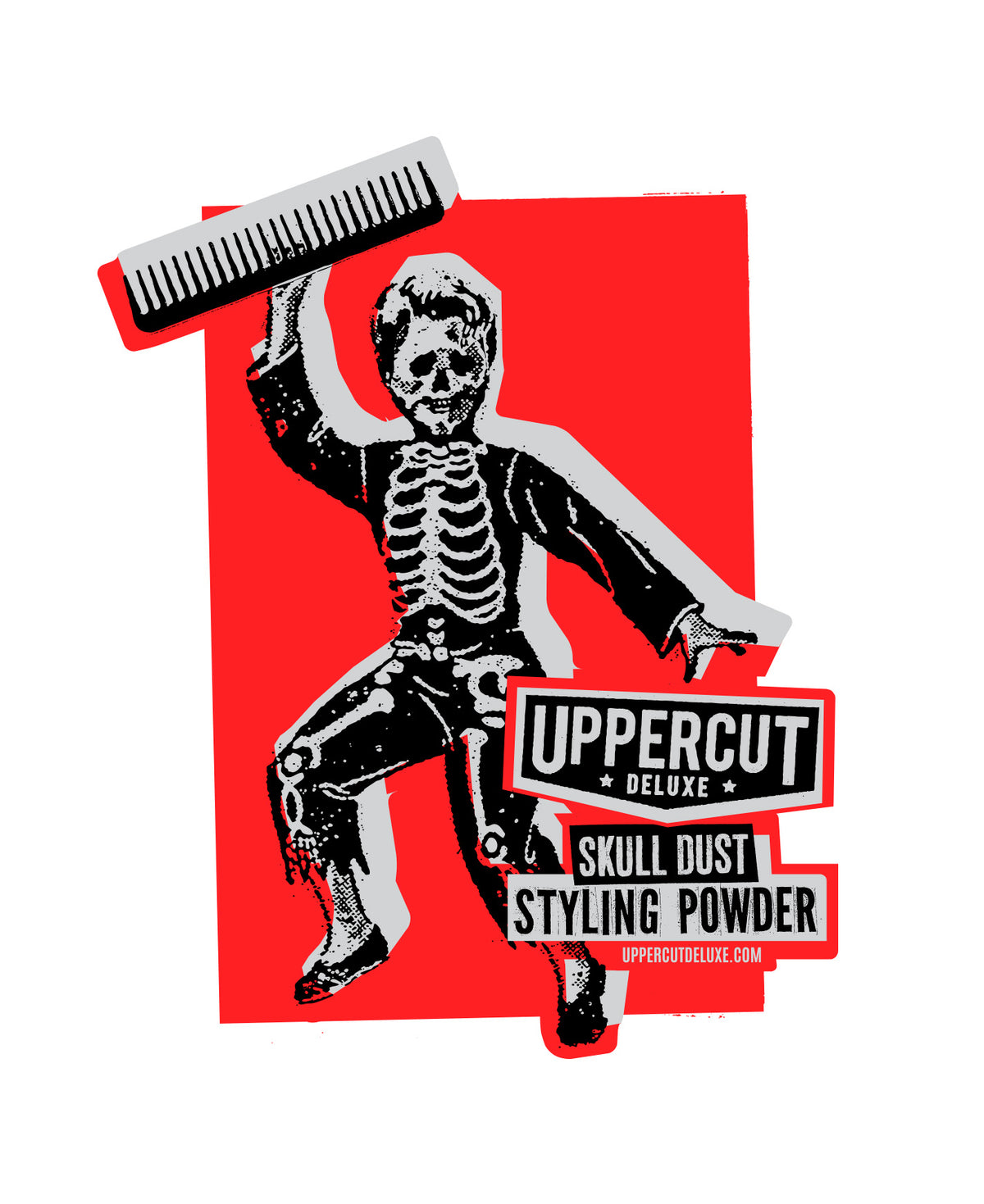 Uppercut Deluxe Skull Dust Styling Powder Collector's Edition