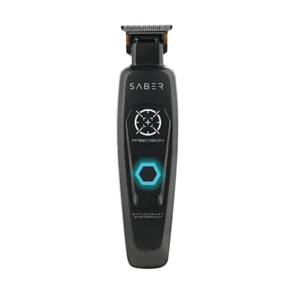 StyleCraft Saber Precision Professional Metal Trimmer - Black