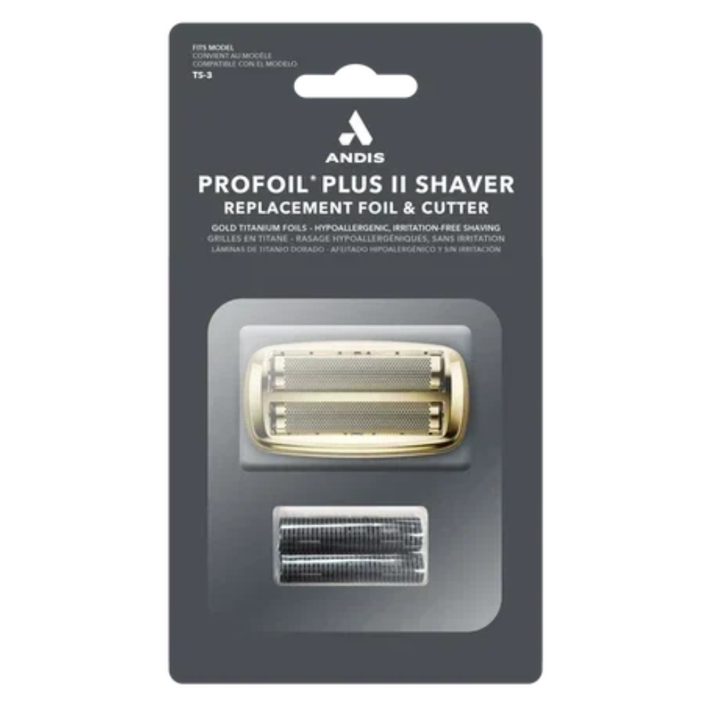 Andis Replacement Foil & Cutter (TS-3) - Gold