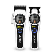 MRD Pro Vector Clipper & Trimmer Duo – White