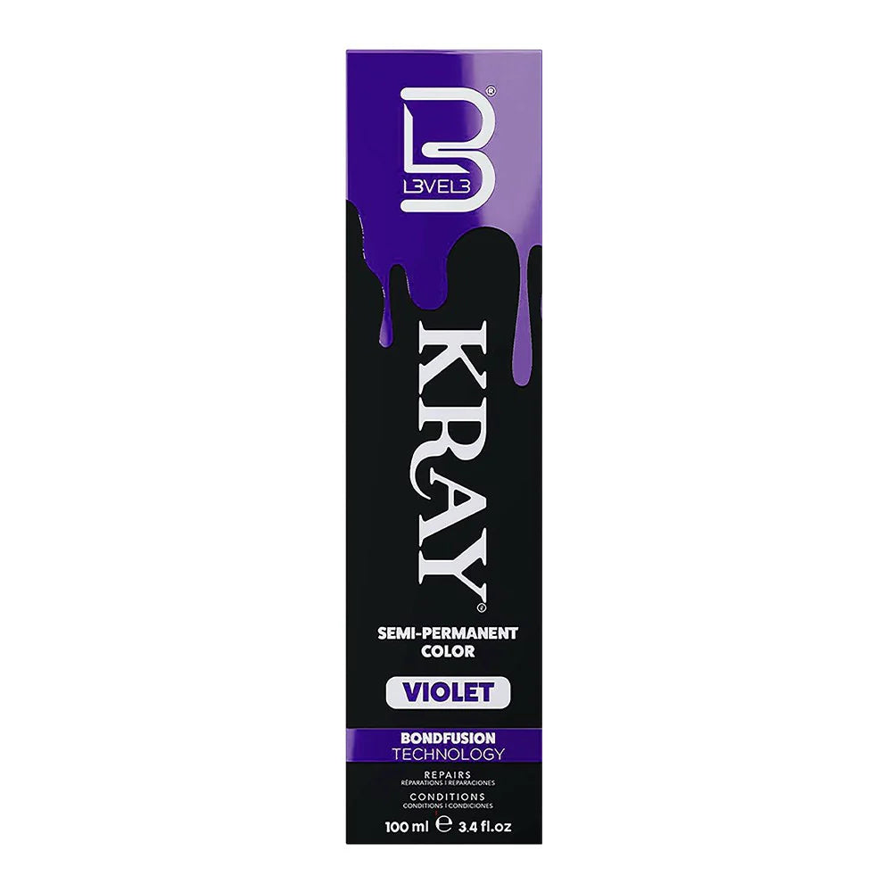 Level 3 Kray Semi Permanent Colour Violet - 100ml