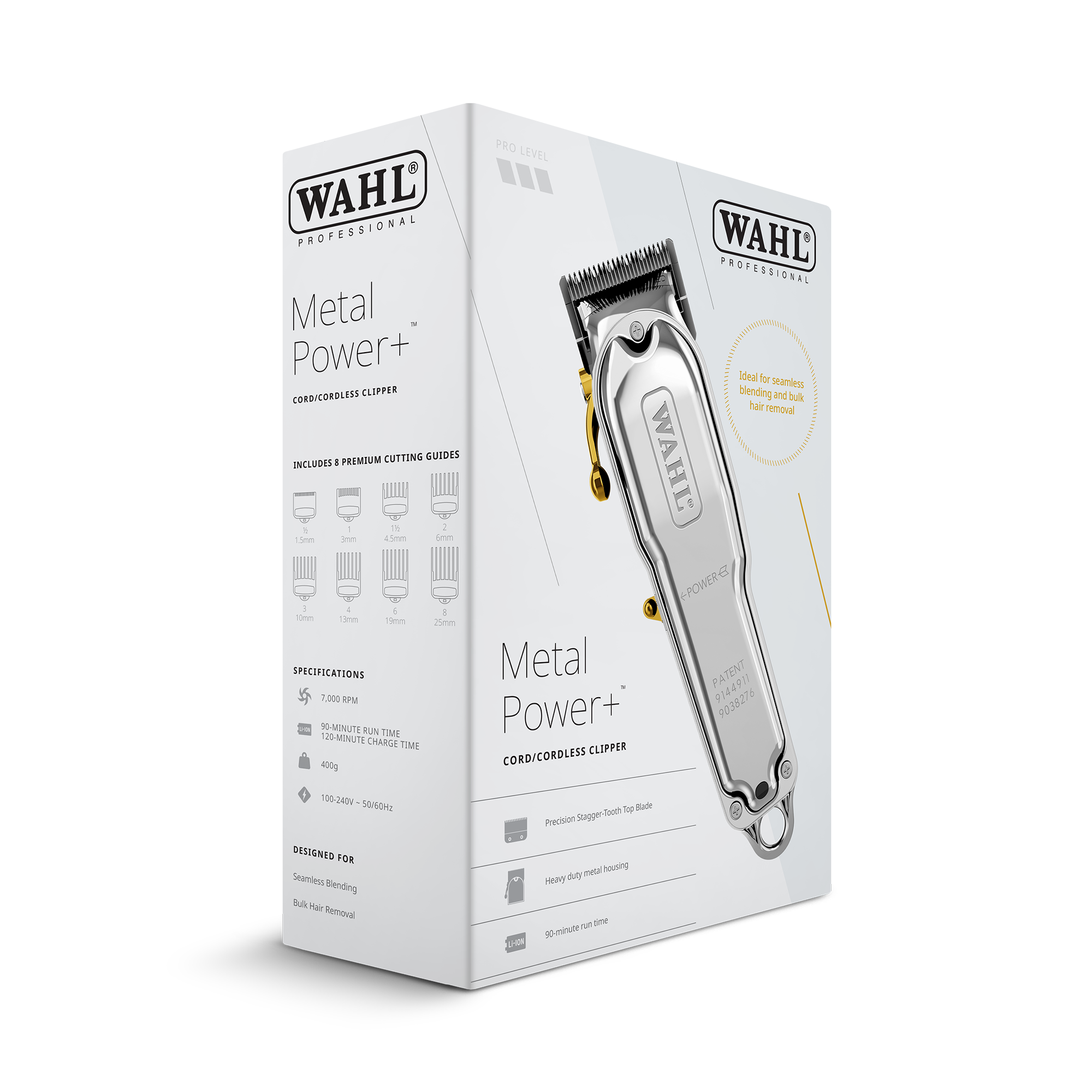 Wahl Metal Power+ Cordless Clipper