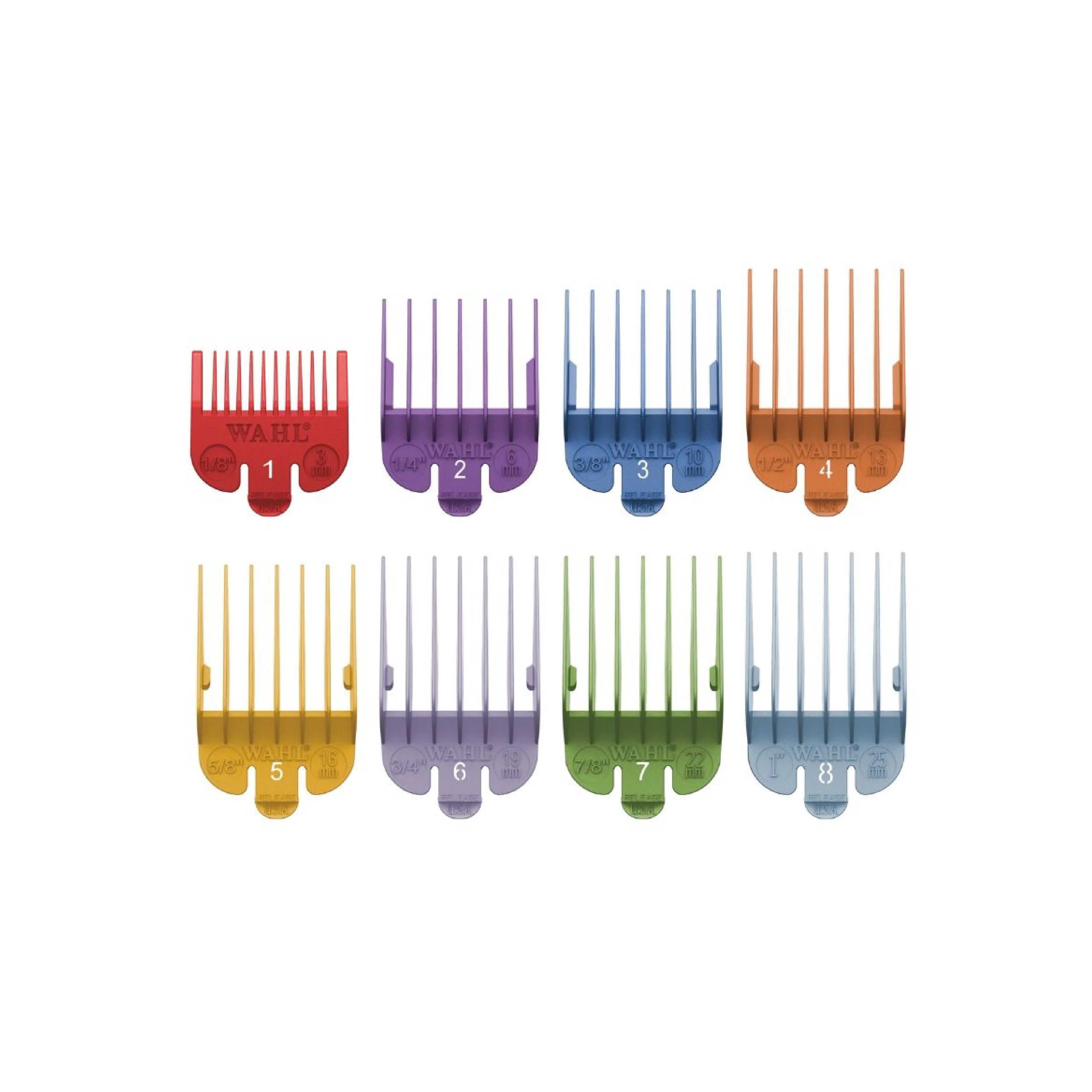 Wahl Colour Coded Cutting Guides - 8pk