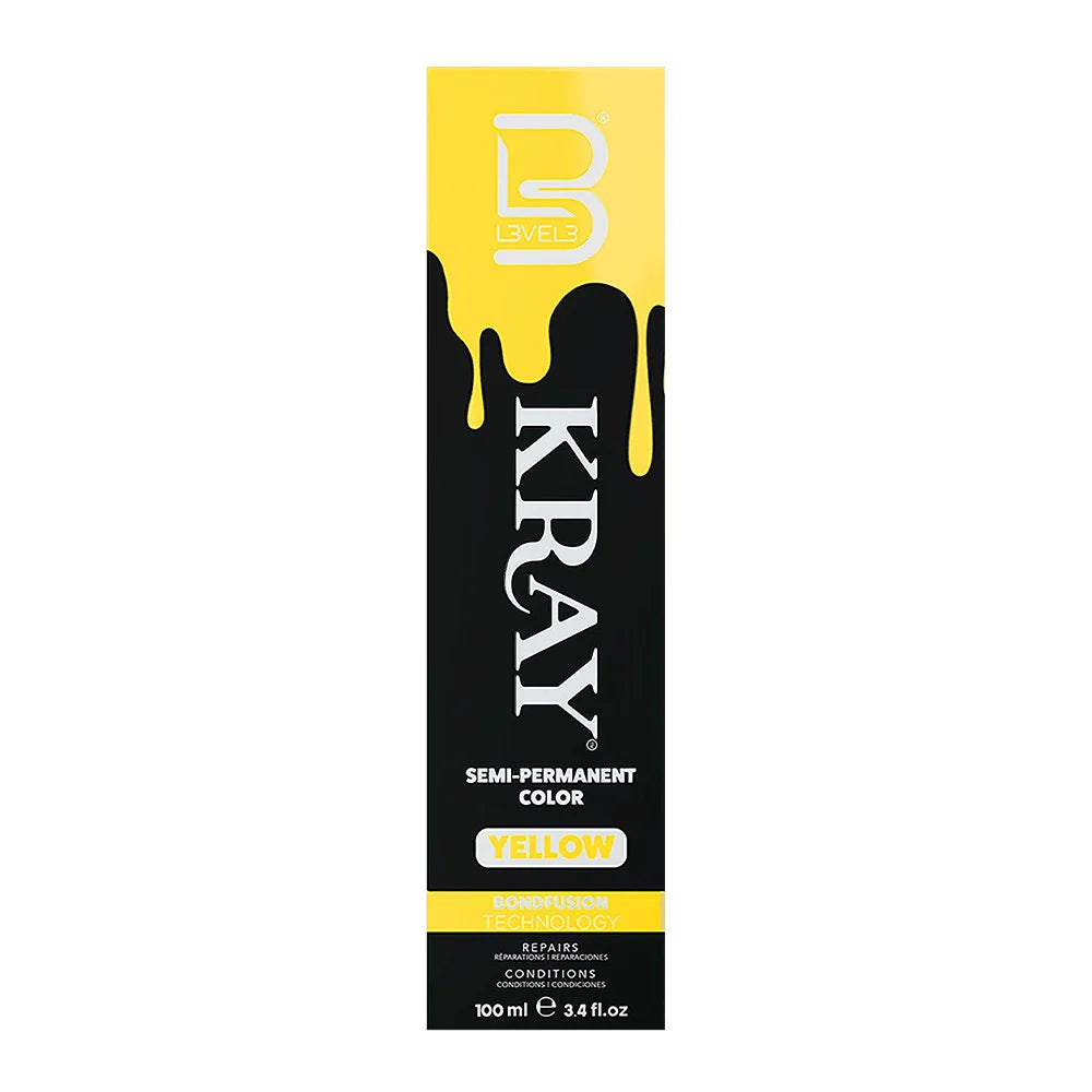 Level 3 Kray Semi Permanent Colour Yellow - 100ml