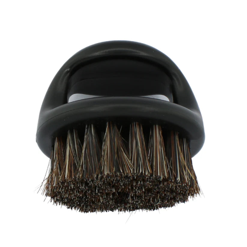 iCandy Knuckle Brush Black Coloured Dark Boar Bristle