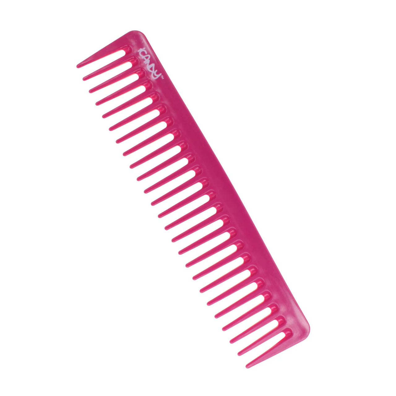 iCandy Creative Series Styling Detangling Comb Fuchsia Pink 180mm