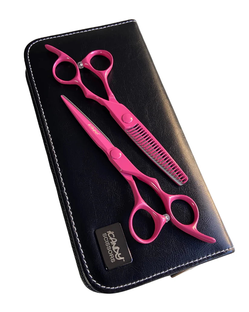 iCandy ELECTRO Sunset Pink VG10 Scissor & Thinner Bundle