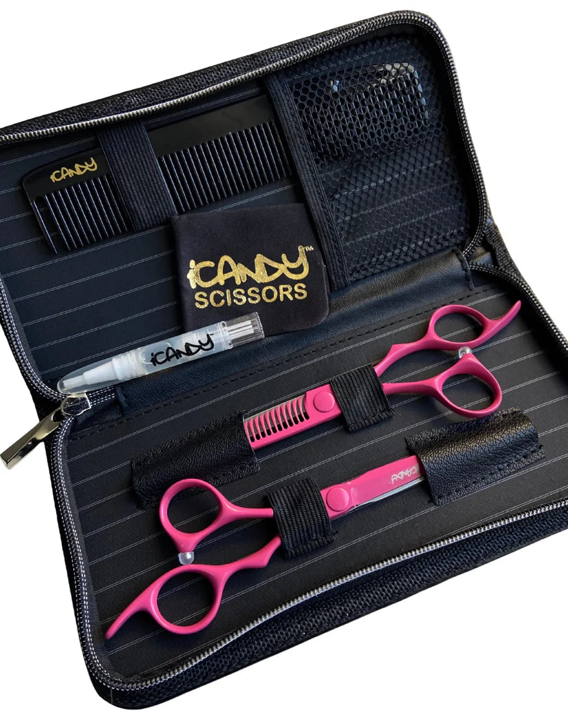 iCandy ELECTRO Sunset Pink VG10 Scissor & Thinner Bundle