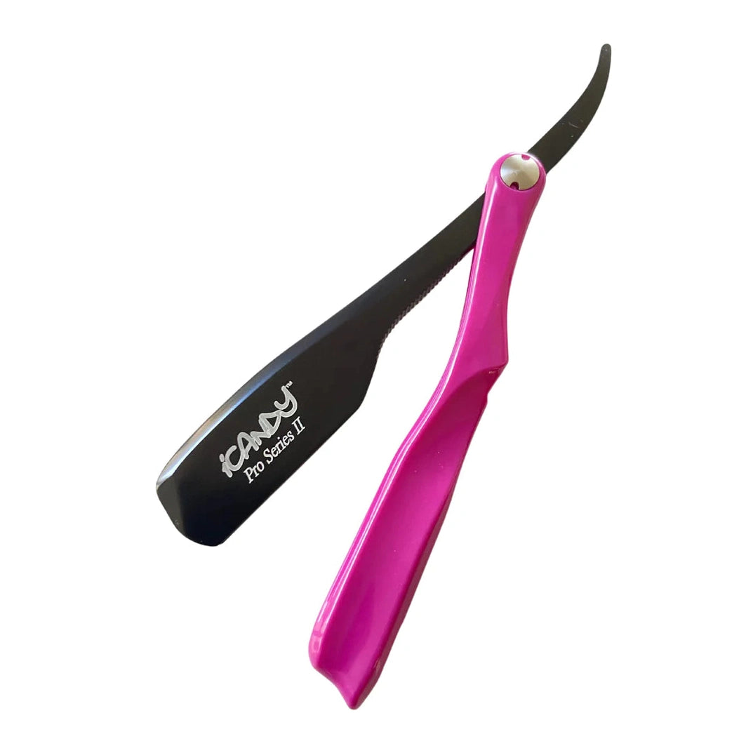 iCandy Pro Series Barber Razor - Pink & Midnight Black