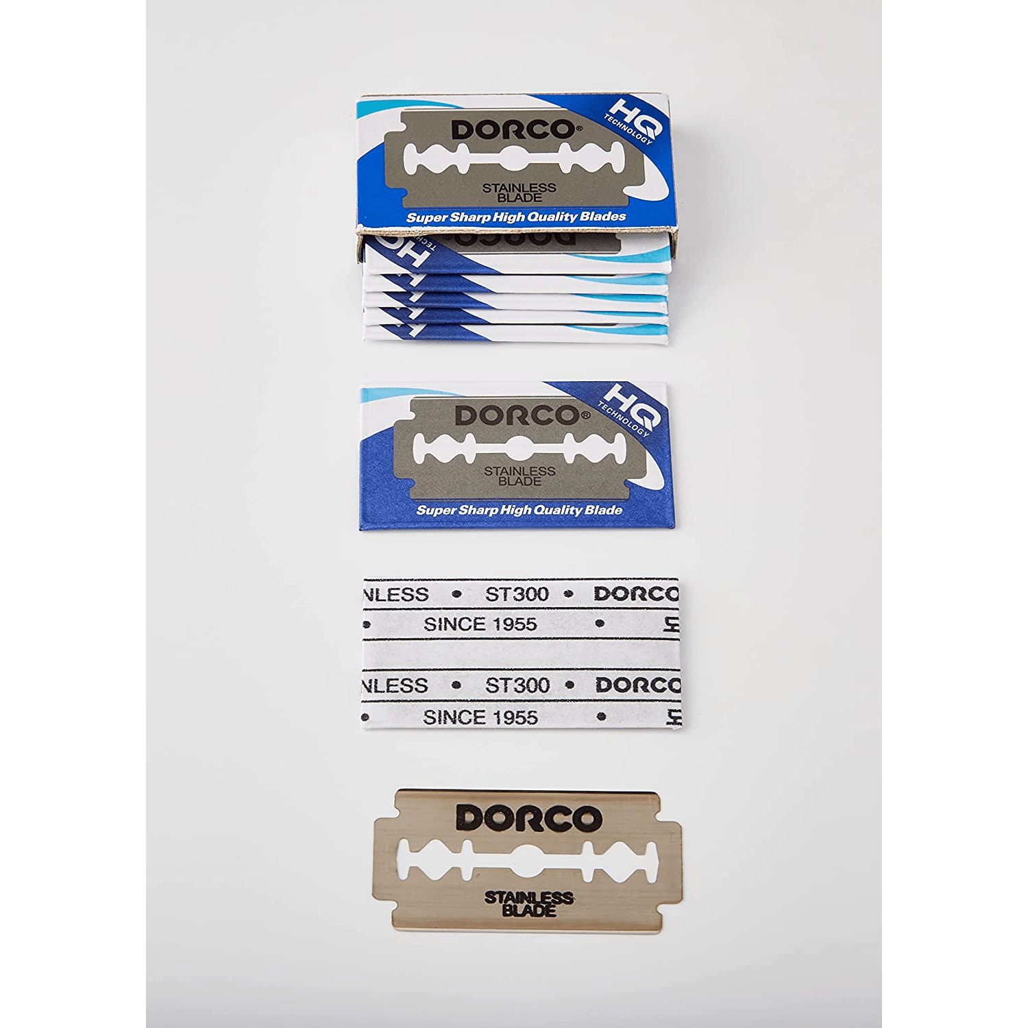 Dorco Double Edge Blades - 10 Pack