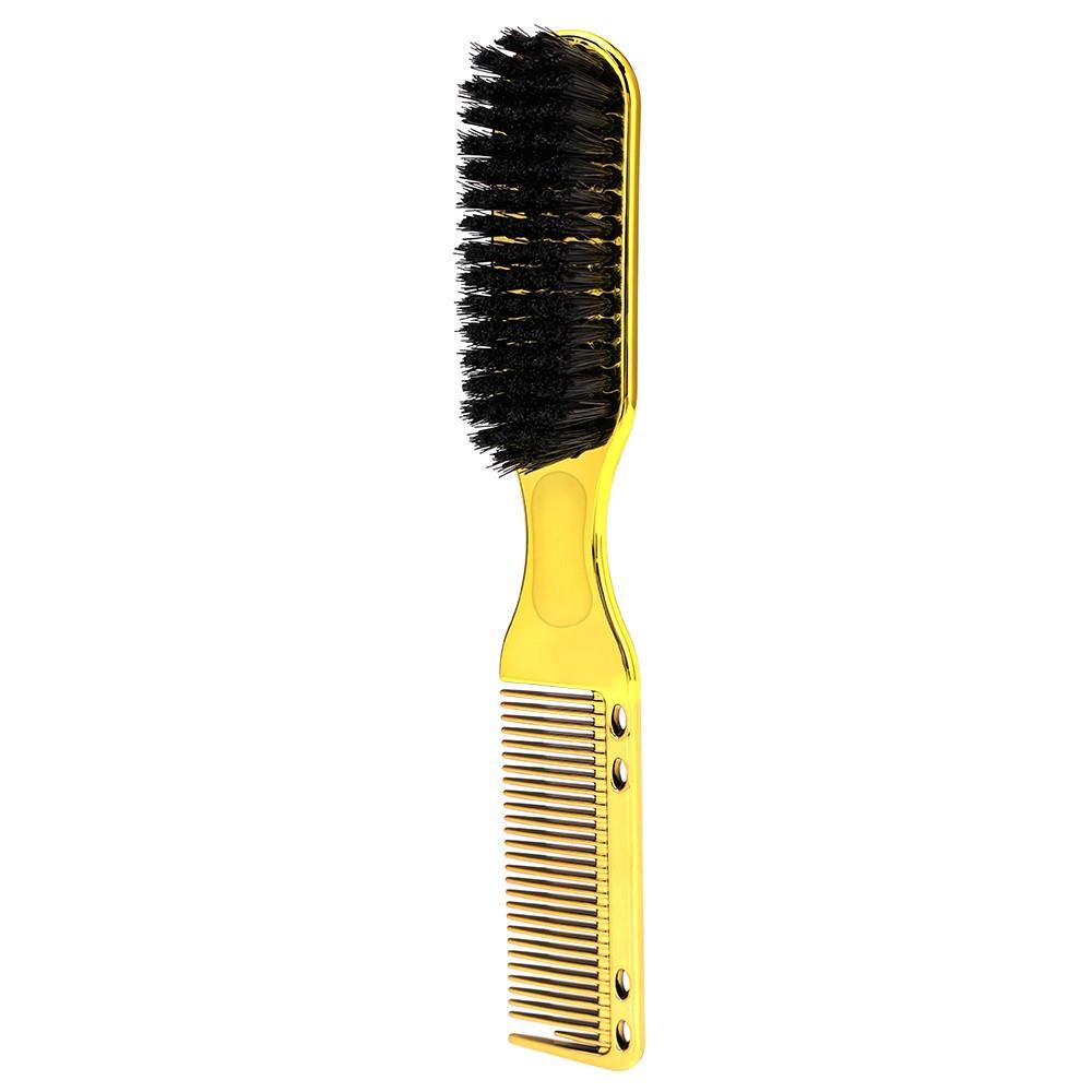 Fade Brush & Beard Brush With Comb