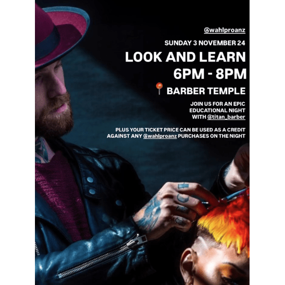 John Carmona @titan_barber – Look and Learn