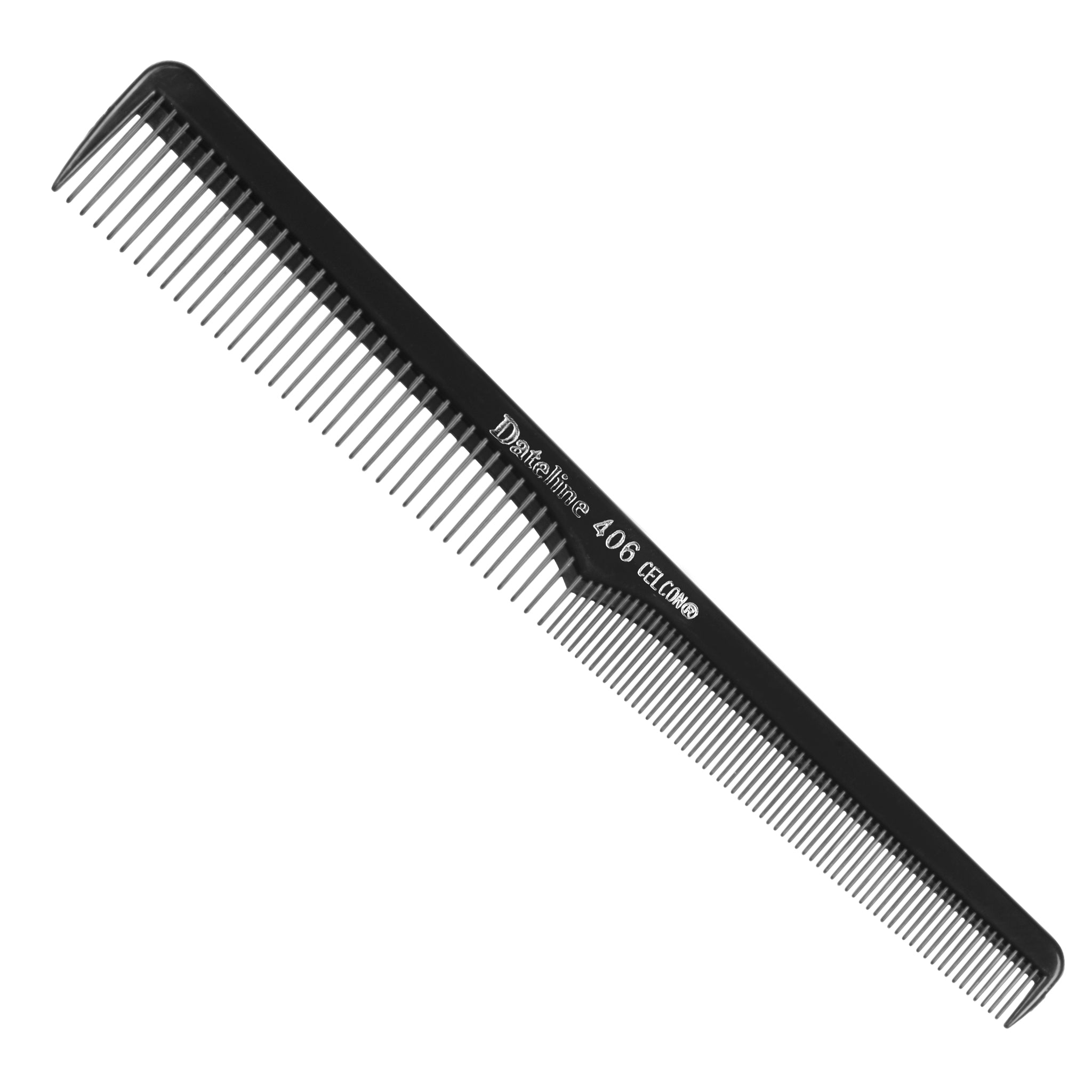 Black Celcon Barbers Comb 406