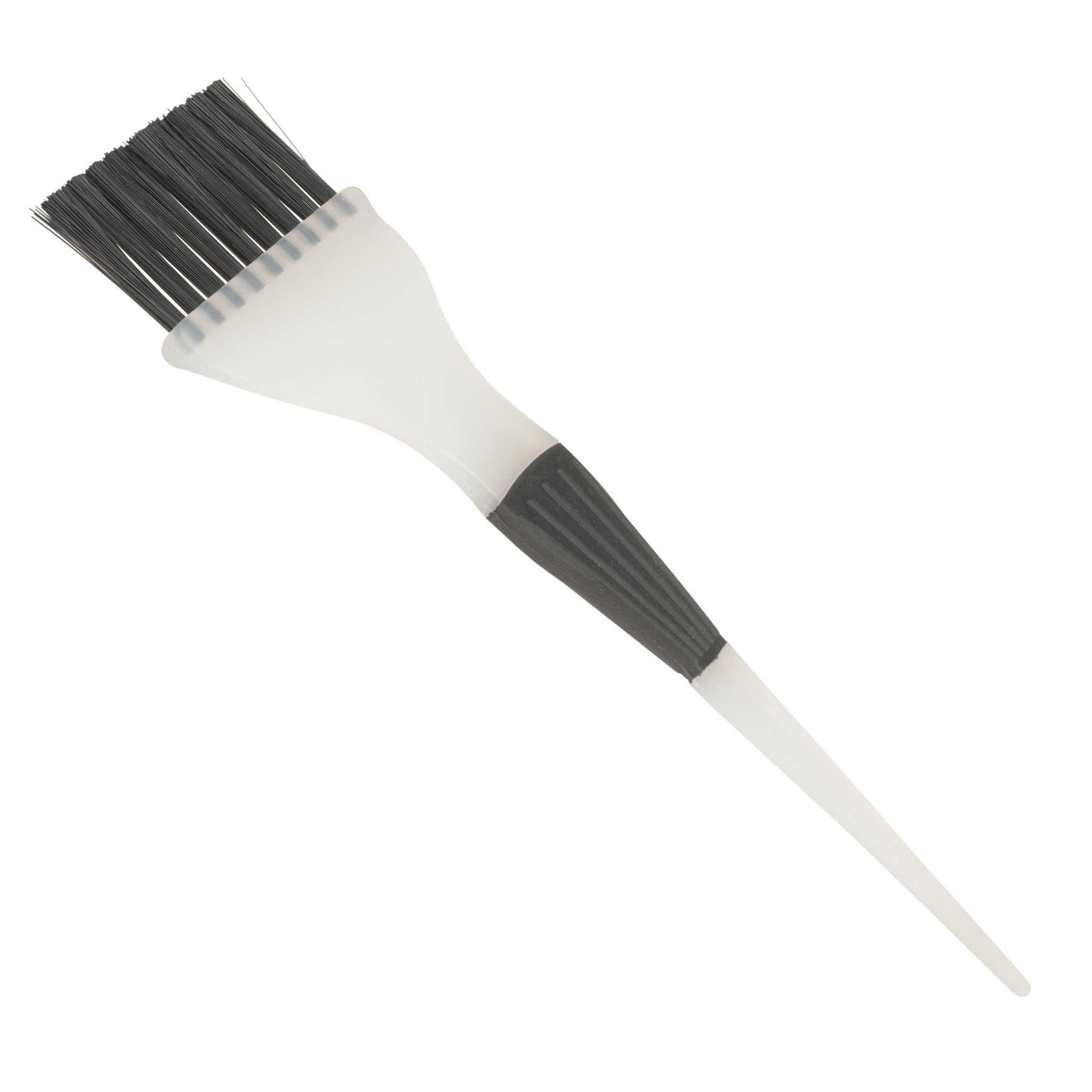 Large Tint Brush Black with Rubber Handle
