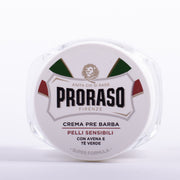 Proraso Pre Shave Cream - Sensitive - Green Tea & Oatmeal