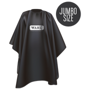 Wahl Jumbo Polyester Barber Cape - Black