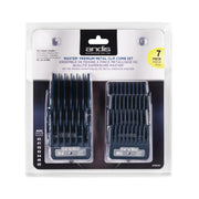 Andis Master Premium Metal Clip Comb Set - 7 pc