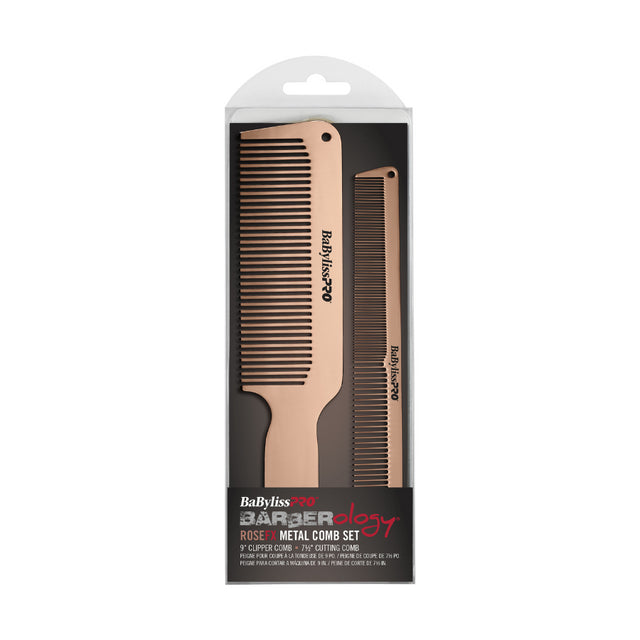 BabylissPRO Barberology Metal Comb Set