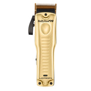 BabylissPRO LO-PROFX Lithium Clipper Gold