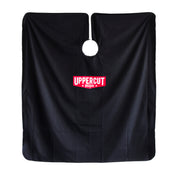 Uppercut Deluxe Barber Cape - Black/Logo