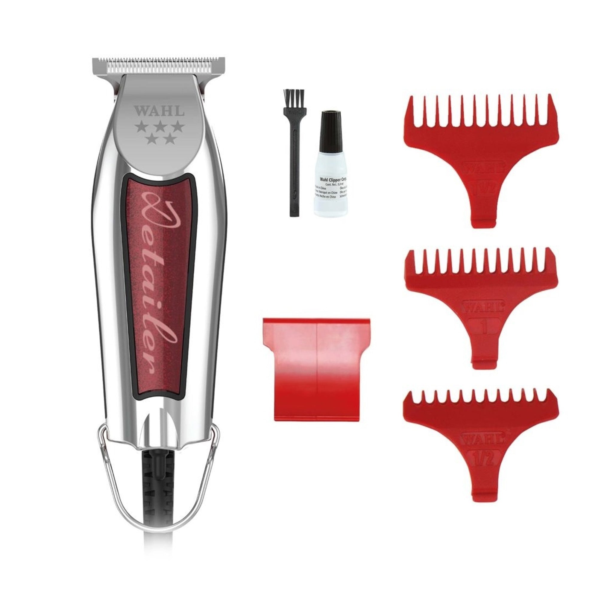 Wahl Detailer T-Wide Trimmer - Burgundy
