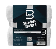 Level 3 White Facial Towels - 3 Pc
